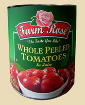 Farm Rose - Whole Peeled Tomatos